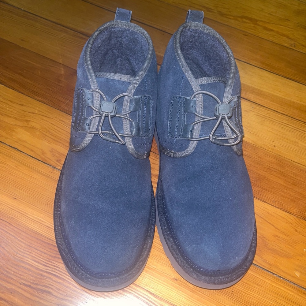 Mens Blue Suede UGG Shoes